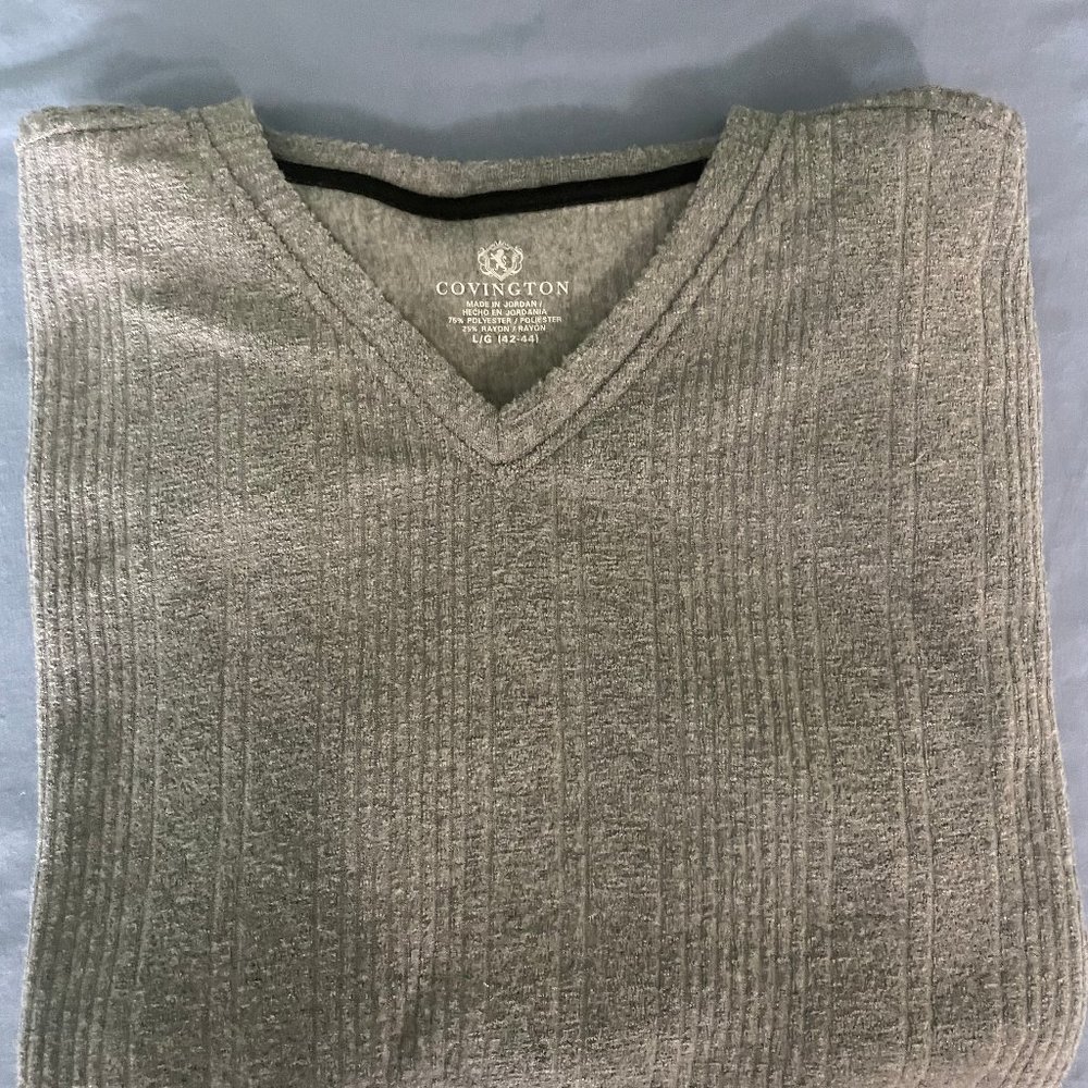 Covington Men's V-Neck Sweater.